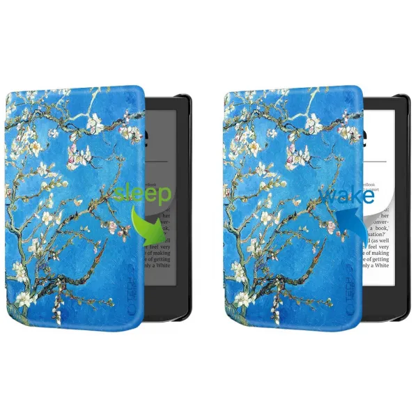 Tech-Protect Smartcase puzdro na PocketBook Verse / Pro / Lite, sakura