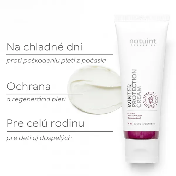 Natuint cosmetics - Ochranný krém proti vetru a chladu