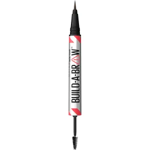 MAYBELLINE NEW YORK Build-A-Brow obojstranná ceruzka na obočie pre fixáciu a tvar odtieň 262 Black Brown 1 ks