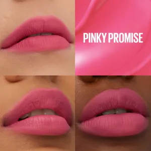 MAYBELLINE NEW YORK SuperStay Teddy Tint dlhotrvajúci rúž s matným efektom odtieň 45 Pinky Promise 5 ml