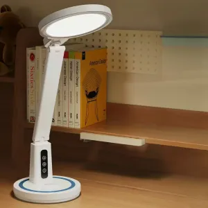 MG DL-01 LED bezdrôtová stolná lampa, biela
