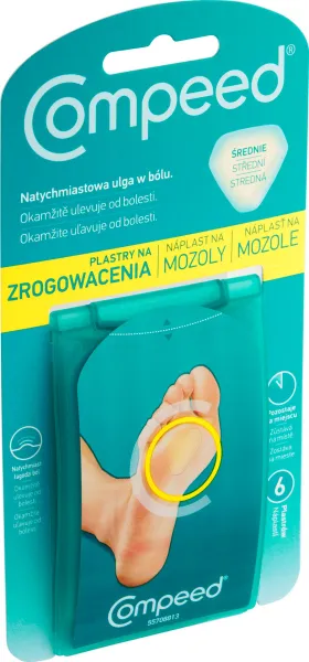 Compeed náplasť na mozole 6 ks