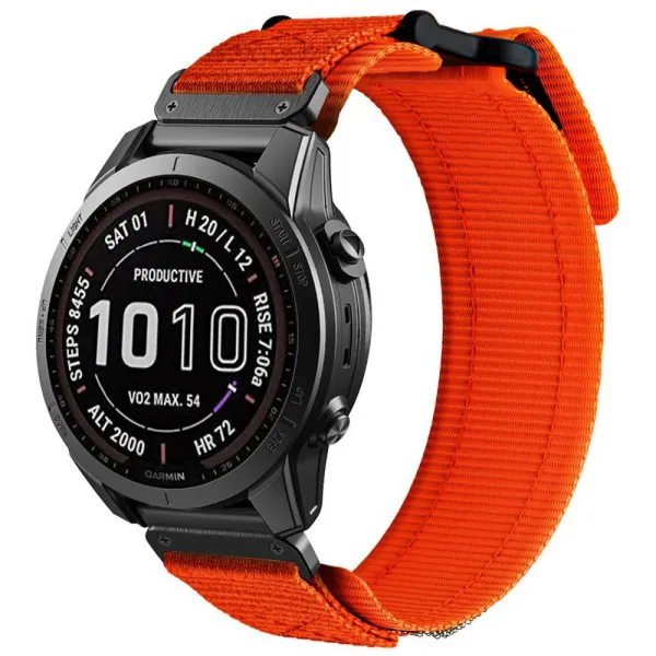 Tech-Protect Scount Pro remienok na Garmin Fenix 5 / 6 / 6 Pro / 7 / 8 47mm / E, orange