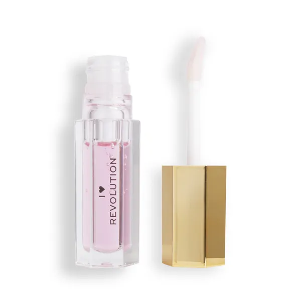 I Heart Revolution Honey Bear tónovací olej na pery pre hydratáciu a lesk odtieň Rose 4 ml