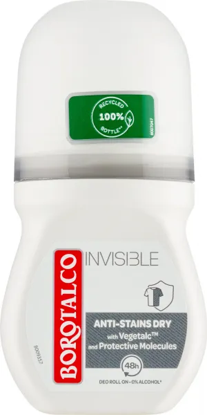 Borotalco Invisible dezodorant roll-on 50 ml
