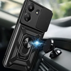 Tech-Protect Camshield kryt na Xiaomi Redmi 13C / Poco C65, čierny