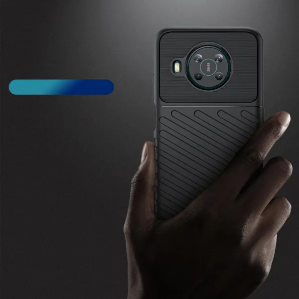 MG Thunder silikónový kryt na Nokia X100, čierny