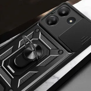Tech-Protect Camshield kryt na Xiaomi Redmi 13C / Poco C65, čierny