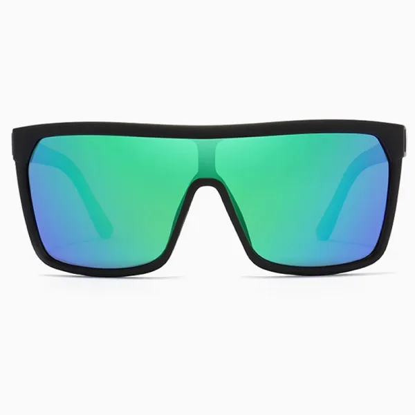 KDEAM Stockton 4 slnečné okuliare, Black / Green (GKD022C04)