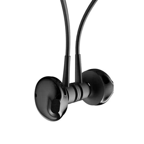 Dudao U5 Plus Necklace bezdrôtové slúchadlá do uší, čierne (U5 Plus black)