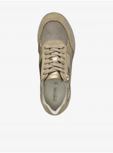 Beige Women's Geox Haleney Sneakers - Women's