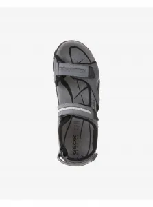Geox UOMO SANDAL Pánske sandále, sivá, veľkosť