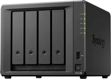 Synology DS925+ DiskStation (4C/RyzenV1500B/2,2GHz/4GBRAM/4xSATA/2xM.2/2xUSB3.2/2x2,5GbE/1xUSB-C)
