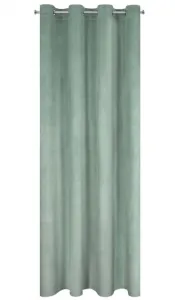 LuxusnývelúrovýzávesvjemnejmentolovejfarbeŠírka:140cm|Dĺžka:250cm