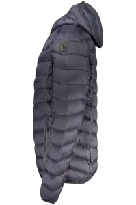 Pánska prešívaná bunda s kapucňou