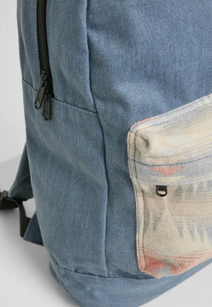 Inka Denim Backpack Blue/Multicolor
