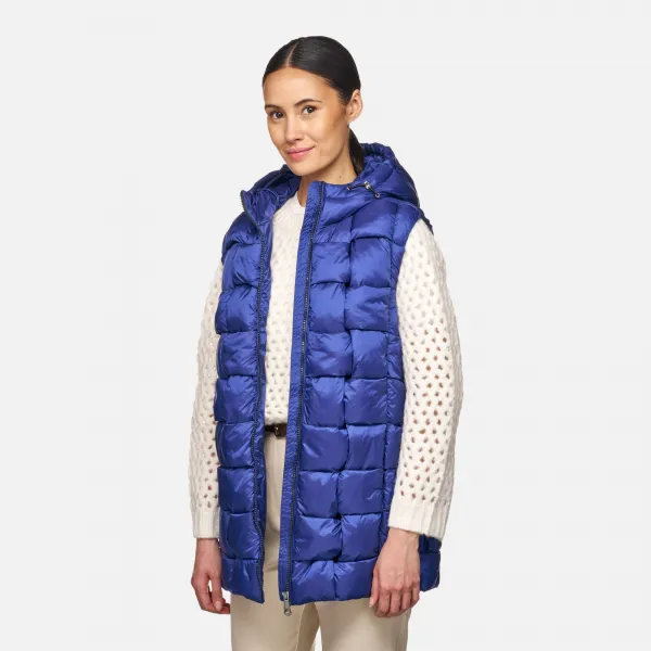 Blue Women's Vest Geox Diamond - Women's