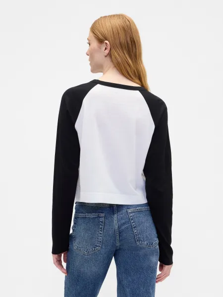 GAP Crop T-shirt with logo - Women's