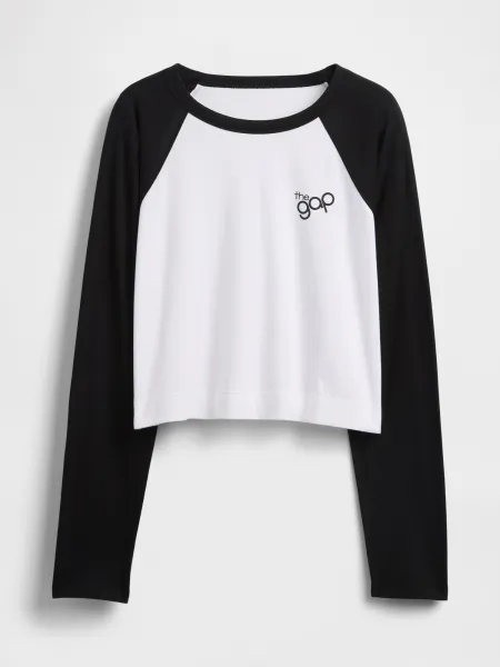 GAP Crop T-shirt with logo - Women's