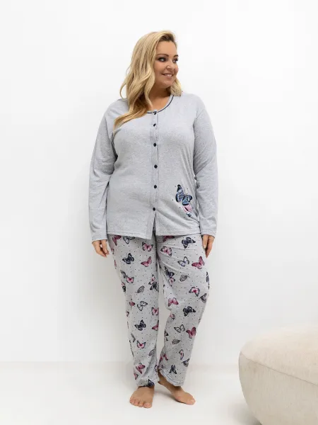 Pyjamas-DU-PI-FP-504.17-grey