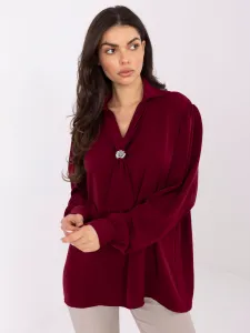 Blouse-IT-BZ-28913.17-burgundy