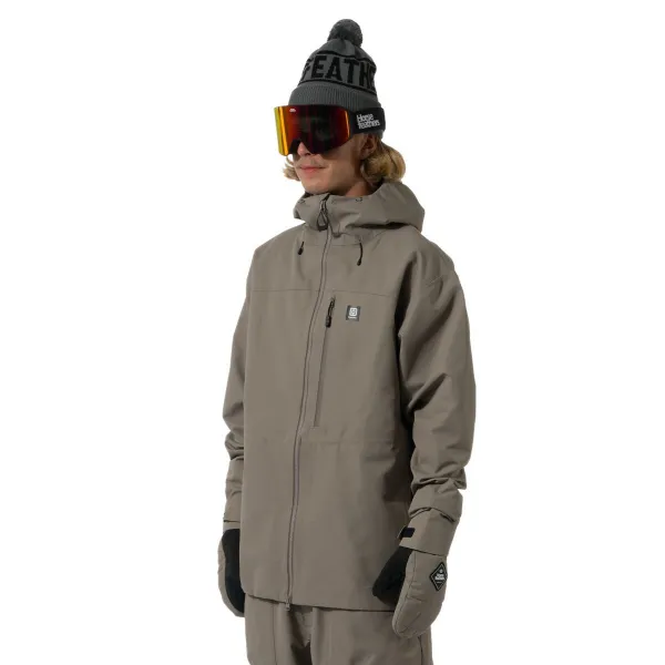 HORSEFEATHERS 3-vrstvová bunda Terra - taupe BEIGE velikost M