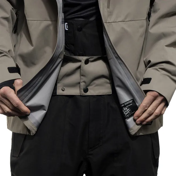 HORSEFEATHERS 3-vrstvová bunda Terra - taupe BEIGE velikost M