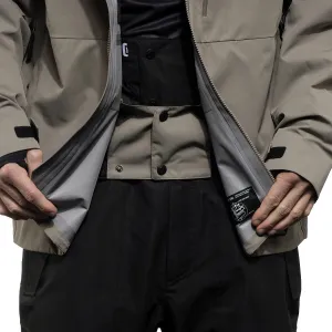 HORSEFEATHERS 3-vrstvová bunda Terra - taupe BEIGE velikost M