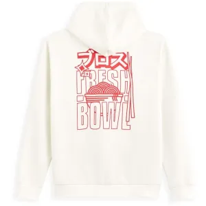 CELIO FEJABOWL Pánska mikina, biela, veľkosť