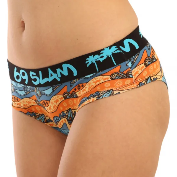 Dámske nohavičky 69SLAM bamboo ocean lines (GWBLIN-BB) M