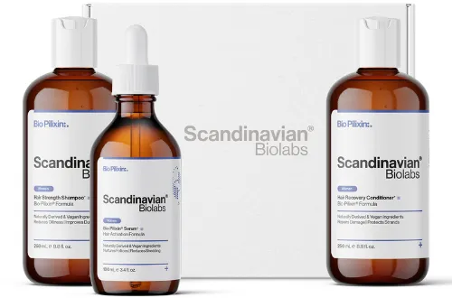 Bio-Pilixin Hair Growth Routine pre ženy šampón 250 ml + kondicionér 250 ml + sérum 100 ml, 1x1 set