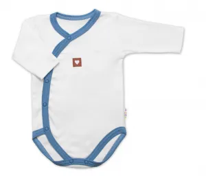 Rastúca výhodná sada, 3x Body pre bábätko Nature Unisex - modrá/béžová/taupe