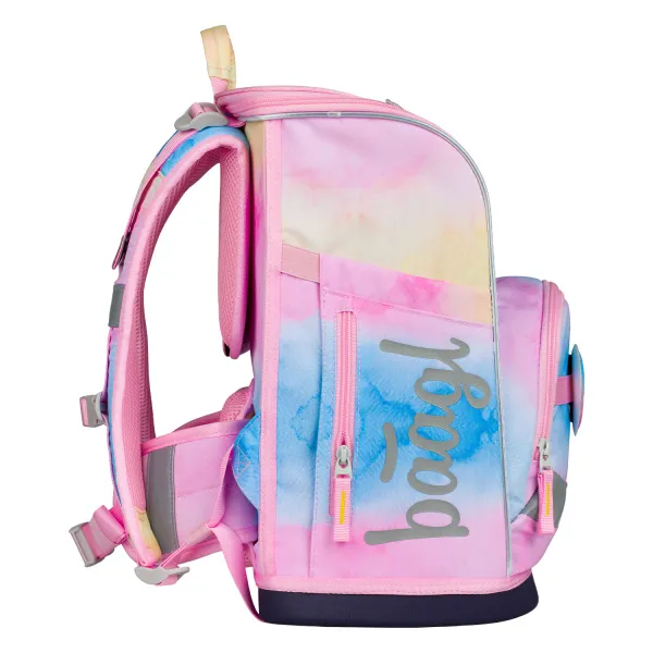 SADA 3 Zippy Plus Rainbow Unicorn: aktovka, peračník, vrecko