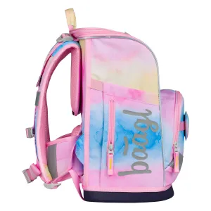 SADA 3 Zippy Plus Rainbow Unicorn: aktovka, peračník, vrecko