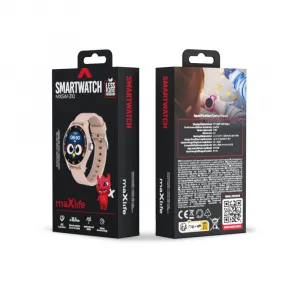 Maxlife Detské Smart hodinky MXSW-210, Ružové