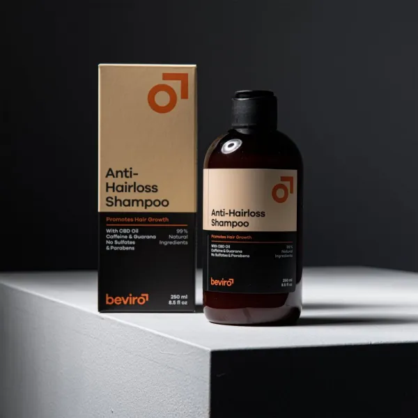 Beviro Anti-Hairloss Shampoo šampón proti padaniu vlasov pre mužov 250 ml