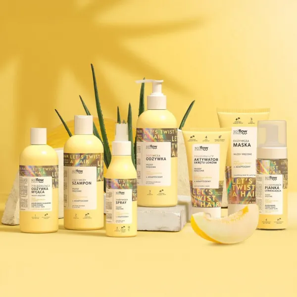 so!flow Curly Hair Nourishing Fixing Foam pena na kučeravé vlasy 170 ml