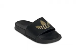 adidas Adilette Lite W "Core Black Matte Gold" (GZ6196)