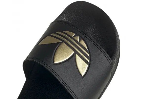 adidas Adilette Lite W "Core Black Matte Gold" (GZ6196)