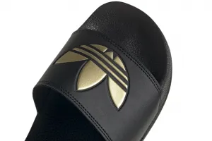 adidas Adilette Lite W "Core Black Matte Gold" (GZ6196)
