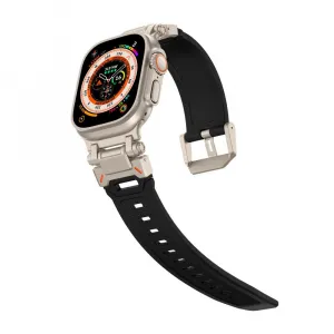 Tech-Protect Delta Pro remienok na Apple Watch 42/44/45/49mm, black / titanium