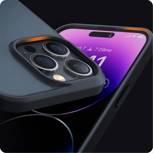 Tech-Protect Magmat kryt na iPhone 15 Pro Max, šedý