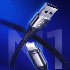 Joyroom Fast Charging kábel USB / Lightning 3A 1m, čierny (S-1030N1)
