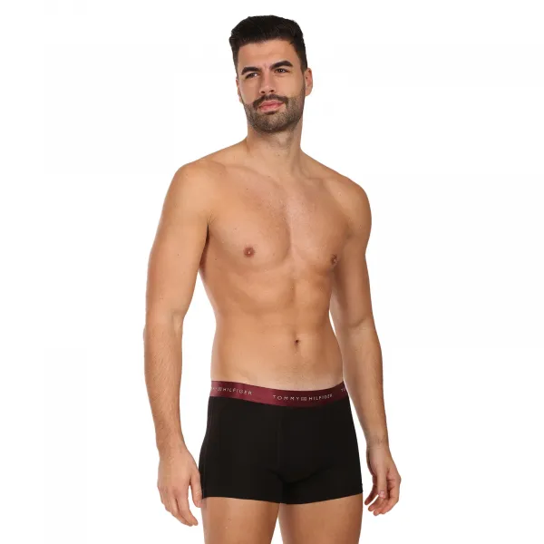 3PACK pánske boxerky Tommy Hilfiger čierne (UM0UM03411 0R4) M, trenky