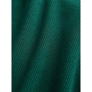 GAP V-LS COZY WAFFLE CREW Detské tričko, zelená, veľkosť 5Y