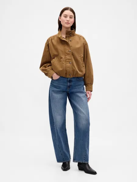 GAP  Dámska oversize ľahká bunda 805661-02 Veľkosť: S