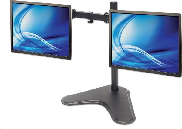 Stojan MANHATTAN (univerzálny) pre 2 LCD monitory, 13" až 32", 8 kg