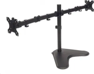 Stojan MANHATTAN (univerzálny) pre 2 LCD monitory, 13" až 32", 8 kg