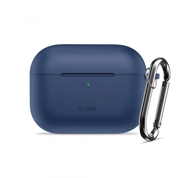 Tech-Protect Silikónové puzdro, Apple AirPods Pro 3, modré