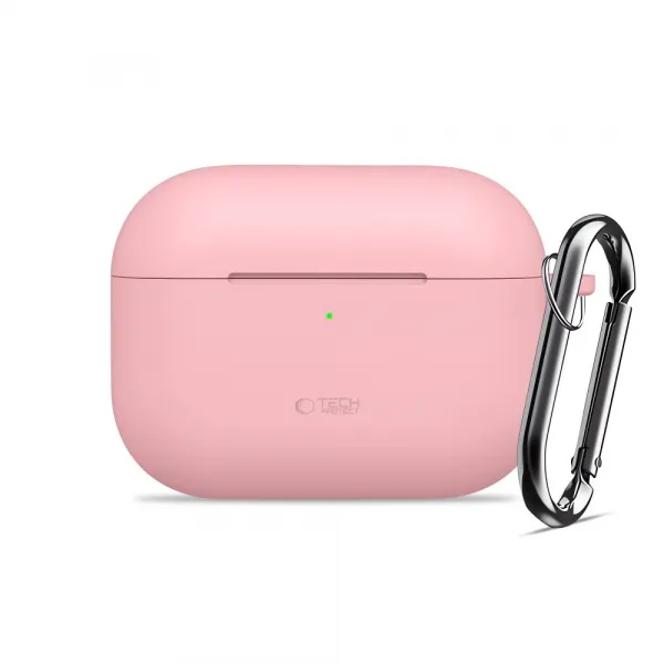 Tech-Protect Silikónové puzdro, Apple AirPods Pro 3, ružové